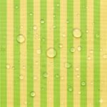 Tecido Nylon Impermeável Riscas Verde Alface e Amarelo Claro