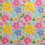 Tecido Nylon Impermeável Flores