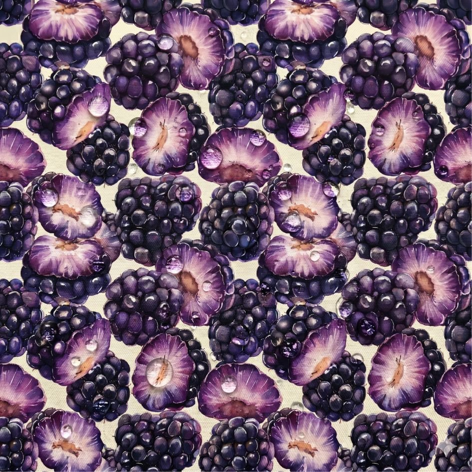 Tecido Tecido Nylon Impermeavel Framboesa f Violet Fabrics