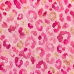 Tecido Nylon Impermeável Leopardo Rosa - Image 2