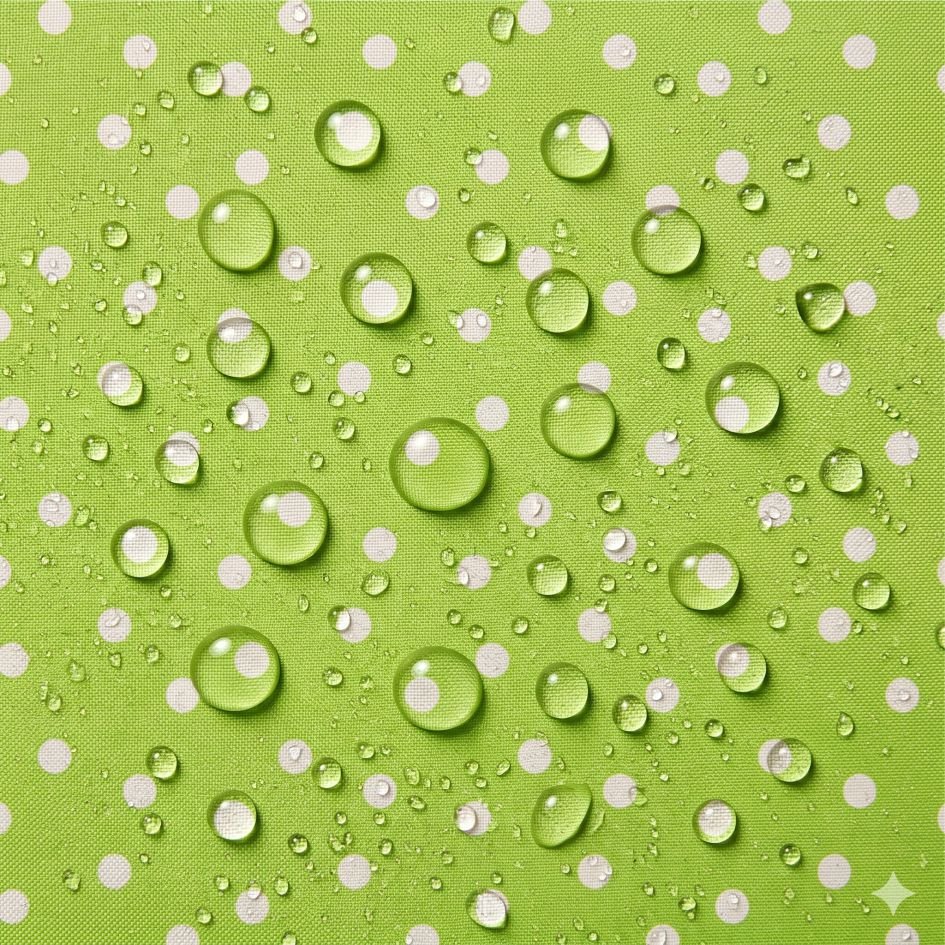 Tecido Tecido Nylon Impermeavel Verde Alface e cru b Violet Fabrics