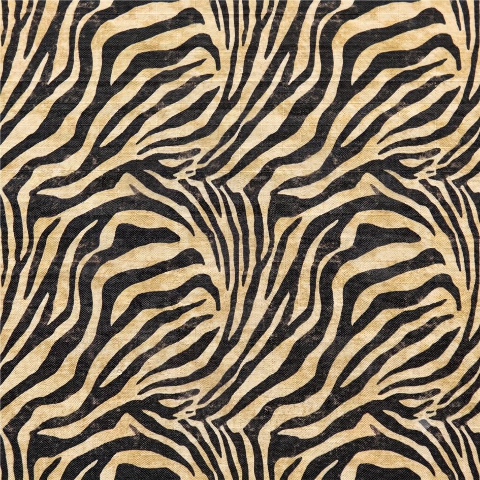 Tecido Tecido Nylon Impermeavel Zebra Bege Violet Fabrics