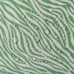 Tecido Nylon Impermeável Zebra Verde Menta