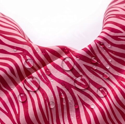 Tecido nylon Zebra Rosa Violet Fabrics