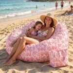 Tecido Nylon Impermeável Animais Marinhos Rosa - Image 3
