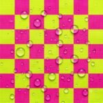 Tecido Nylon Impermeável Vichy 1,50 cm Amarelo Forte e Rosa Forte