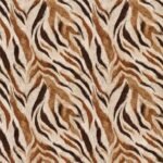 Tecido Nylon Impermeável Animal Tigre Bege - Image 2