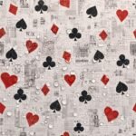Tecido Nylon Impermeável Baralho de Cartas