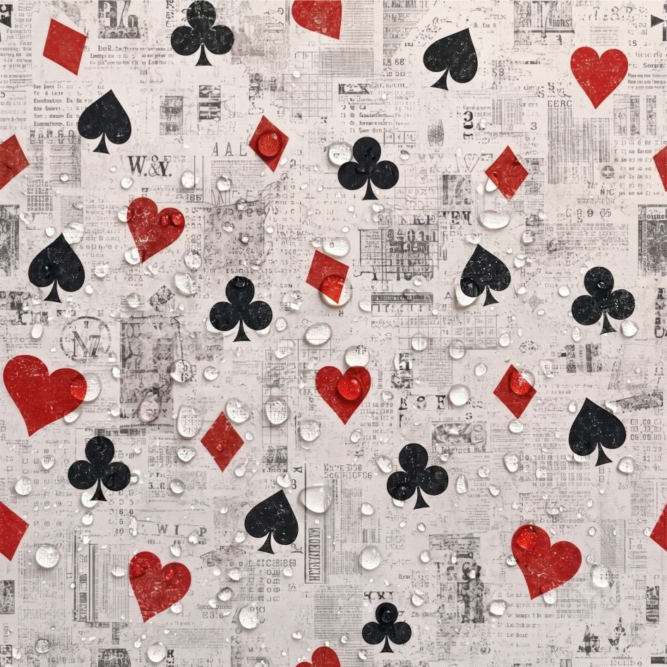 Tecido Nylon Impermeável Baralho de Cartas g Tecido Nylon Impermeável Baralho de Cartas - Image 1