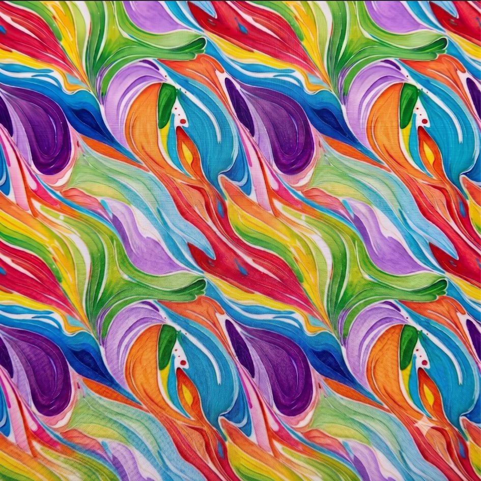 Tecido Tecido Nylon Impermeavel Multicolor b Violet Fabrics