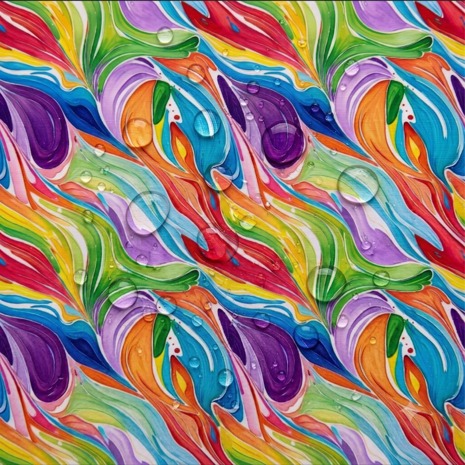 Tecido Tecido Nylon Impermeavel Multicolor Violet Fabrics