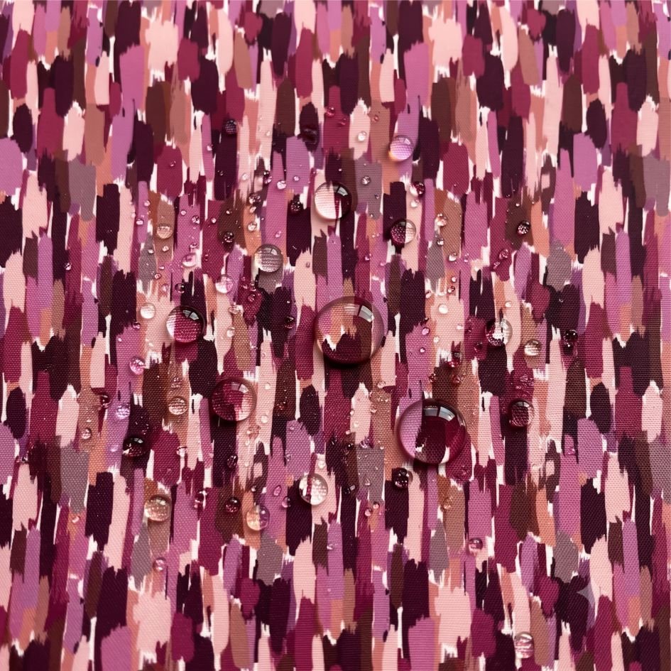 Tecido Tecido Nylon Impermeavel Pinceladas Violet Fabrics