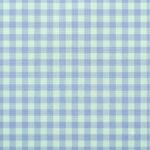 Tecido Nylon Impermeável Vichy 1,50 cm Azul Bebé e Verde Menta - Image 2