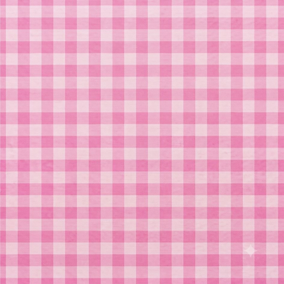 Tecido Tecido Nylon Impermeavel Vichy Rosa Bebe e Rosa Forte a Violet Fabrics