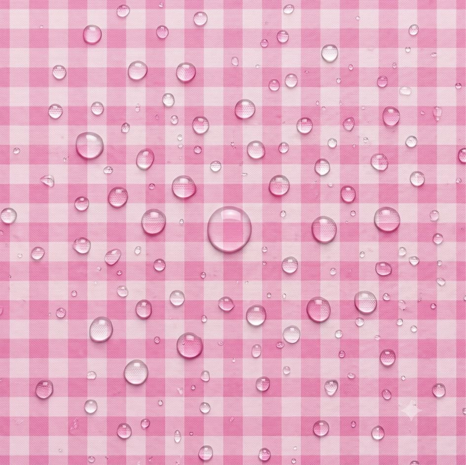 Tecido Tecido Nylon Impermeavel Vichy Rosa Bebe e Rosa Forte q Violet Fabrics