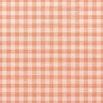 Tecido Nylon Impermeável Vichy 1,50 cm Salmão e Cru - Image 2