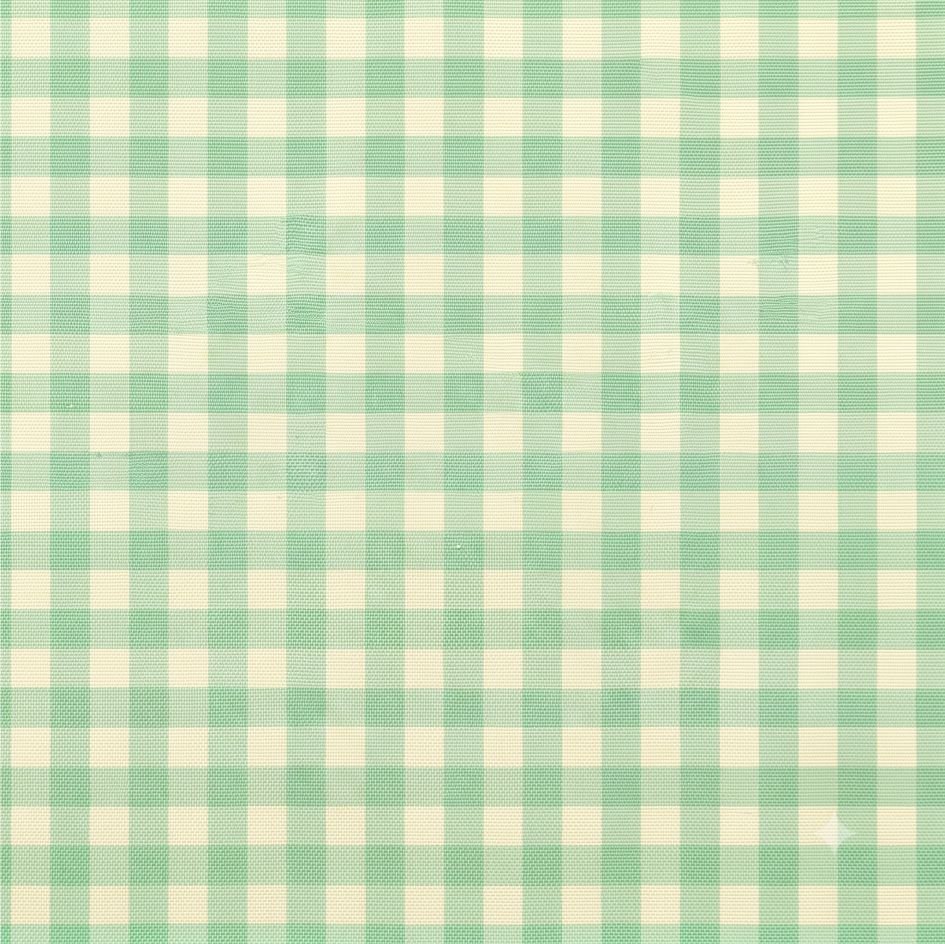 Tecido Tecido Nylon Impermeavel Vichy Verde Menta e Cru d Violet Fabrics
