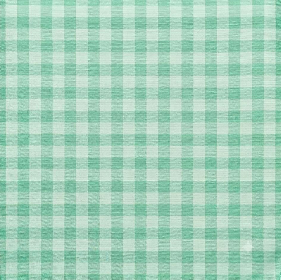 Tecido Tecido Nylon Impermeavel Vichy Verde Menta e Verde Calro Violet Fabrics