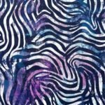Tecido Nylon Impermeável Zebra Azul Ganga - Image 2