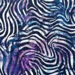 Tecido Nylon Impermeável Zebra Azul Ganga