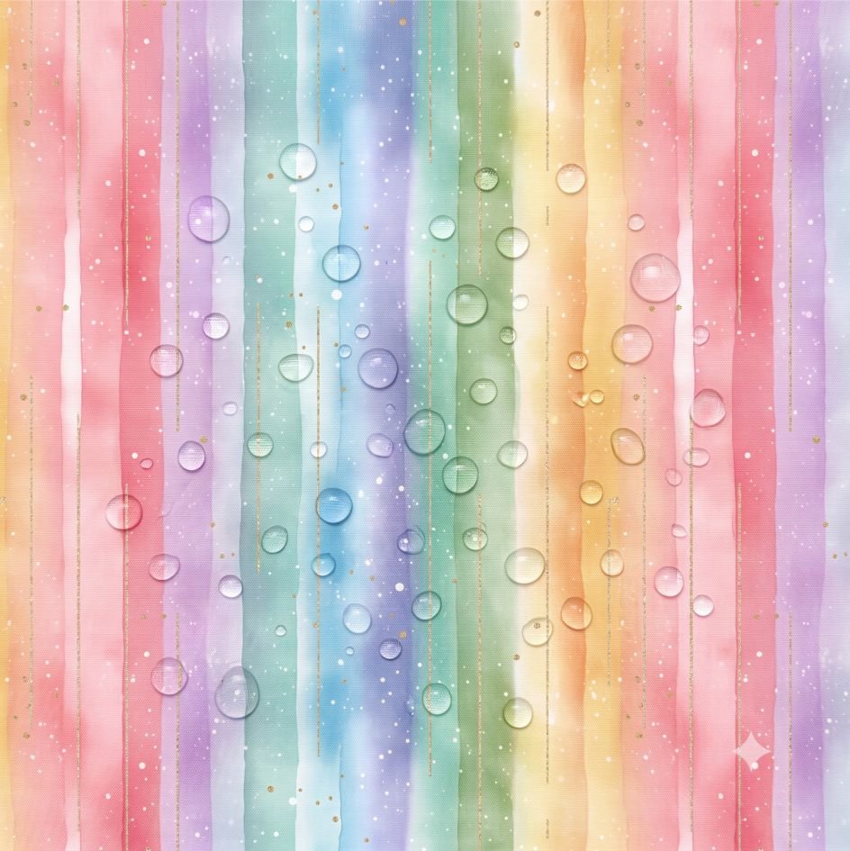 Tecido Tecido Nylon Impremeavel Riscas Claras Multicolor Violet Fabrics