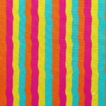 Tecido Nylon Impermeável Riscas Ondas 1,50 cm Multicolor - Image 2