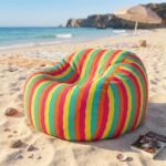 Tecido Nylon Impermeável Riscas Ondas 1,50 cm Multicolor - Image 3