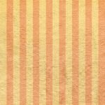 Turco p/ Toalhas Riscas 2 cm Amarelo Claro e Laranja Claro