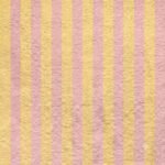 Turco p/ Toalhas Riscas 2 cm Amarelo Claro e Rosa Claro