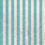 Turco p/ Toalhas Riscas 2 cm Turco Toalhas Riscas 2 cm Azul Turqueza e Cru