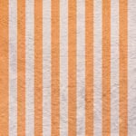 Turco p/ Toalhas Riscas 2 cm Turco Toalhas Riscas 2 cm Laranja Claro e Cru