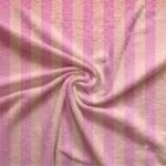 Turco p/ Toalhas Riscas 2 cm Turco Toalhas Riscas 2 cm Rosa Forte e Rosa Claro - Image 2