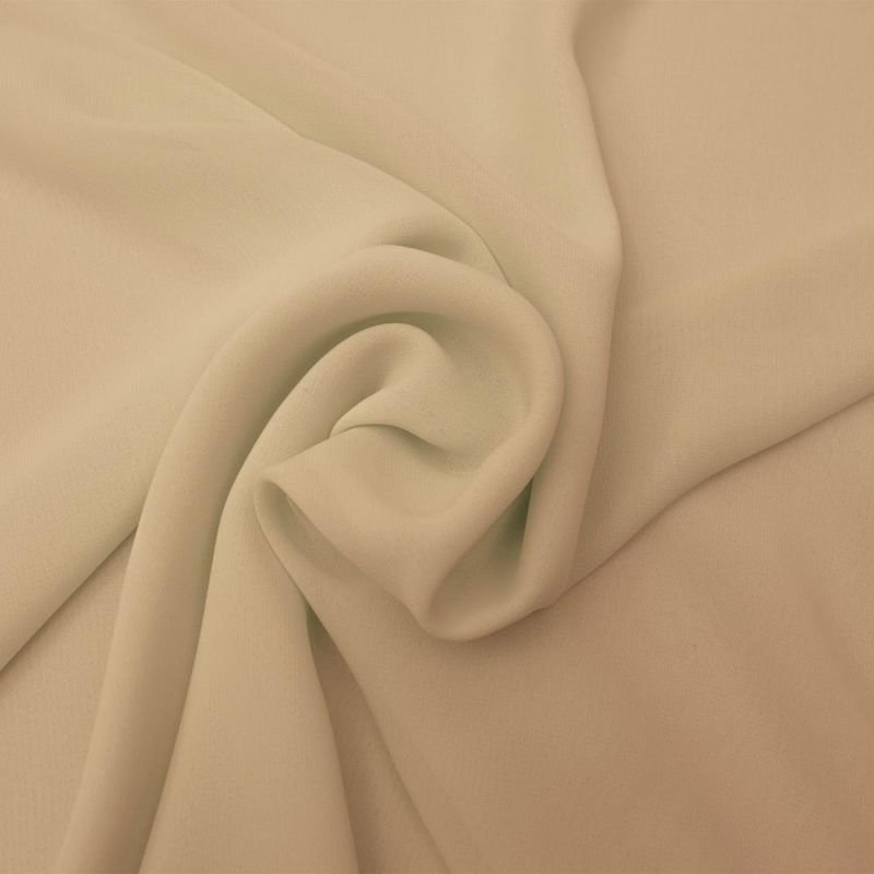 Tecido Chiffon Bege Violet Fabrics