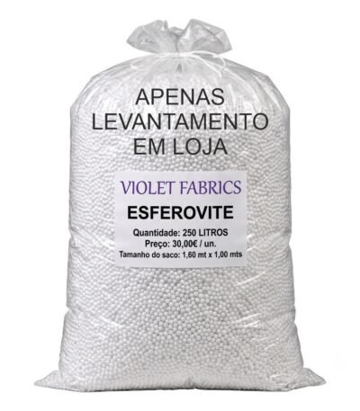 Esferovite Granulado 250 litros Saco de 1,10 mt x 0,70 mt