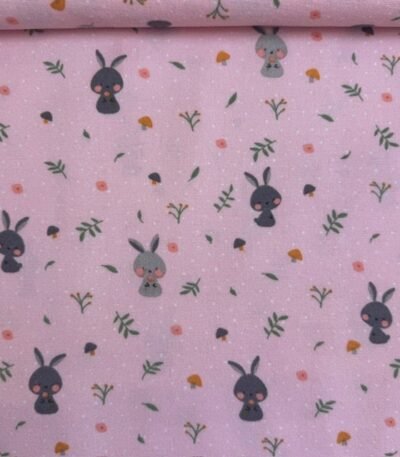 Flanela Rabbit – Rosa