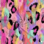 Licra Estampada Leopardo Abstracto - imagem 2