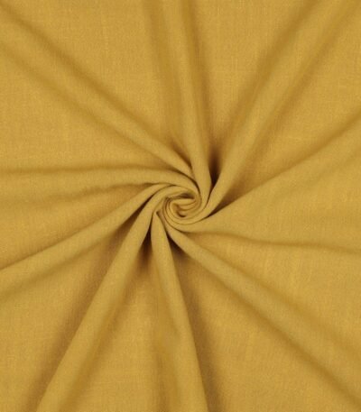 Tecido Linho Viscose – Amarelo Ouro