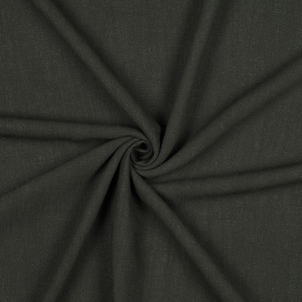 Tecido Linho Viscose – Verde Escuro