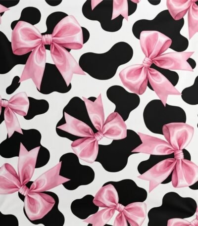 Lycra Estampada Animal Laços