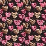 Lycra Estampada Corações