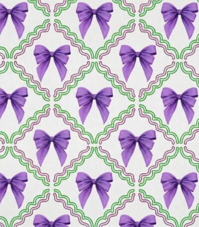 Lycra Estampada Laçinhos