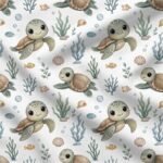 Licra Estampada Tartarugas