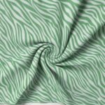 Lycra Estampada Zebra Animals Verde Menta - imagem 2