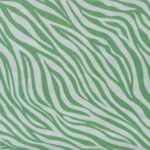 Lycra Estampada Zebra Animals Verde Menta