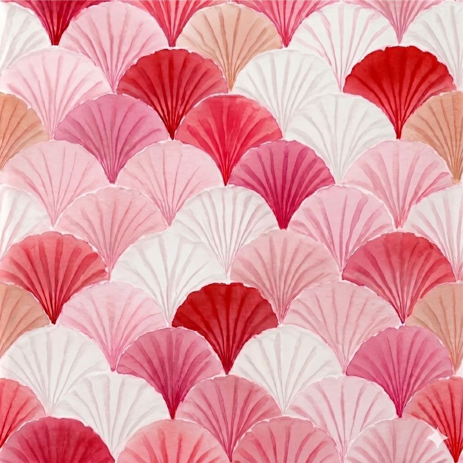 Lycra Estampada Ondas Pink