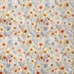 Lycra Estampada Ramos Flores