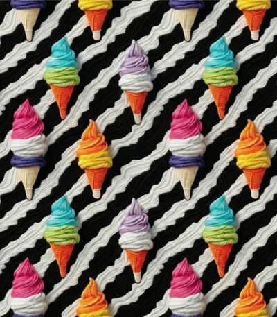Lycra Estampada Gelados