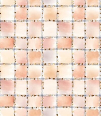 Lycra Estampada Xadrez Pintal Gold