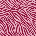 Lycra Estampada Animals Zebra Rosa