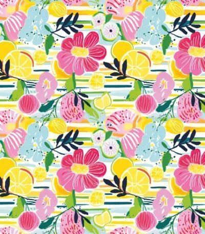 Lycra Estampada Flor